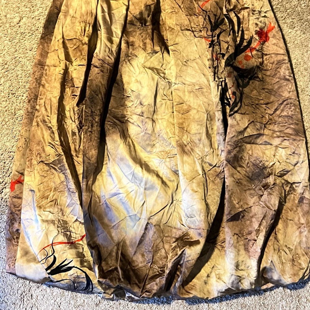 Zara Multicolor Artistic Skirt
